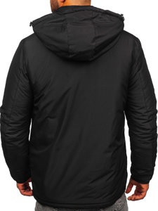 Chaqueta de invierno para hombre negro Bolf HKK2025