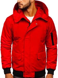 Chaqueta de invierno para hombre rojo Bolf 2019005