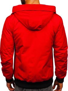 Chaqueta de invierno para hombre rojo Bolf 2019005