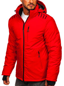 Chaqueta  de invierno para hombre rojo Bolf 6580