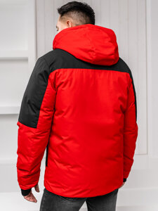 Chaqueta de invierno para hombre rojo Bolf 91M9902A1