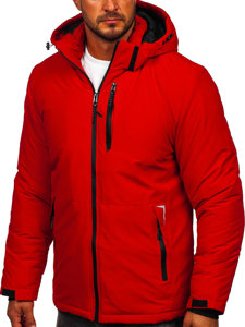 Chaqueta de invierno para hombre rojo Bolf HKK2023