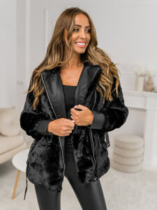 Chaqueta de invierno para mujer negro Bolf 11Z8075