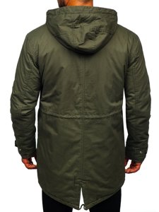 Chaqueta de invierno parka para hombre caqui Bolf EX838