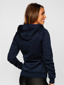 Chaqueta deportiva de entretiempo para mujer azul oscuro Bolf KSW4009