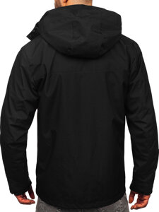 Chaqueta deportiva de invierno con forro para hombre negro Bolf 5M3262