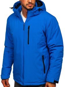 Chaqueta deportiva de invierno para hombre azul Bolf HH011