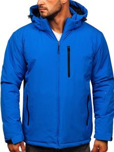 Chaqueta deportiva de invierno para hombre azul Bolf HH011