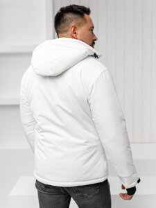 Chaqueta deportiva de invierno para hombre blanco Bolf HH011A1