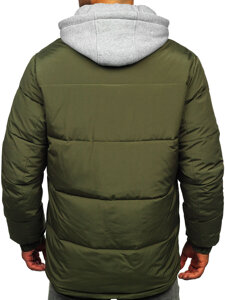 Chaqueta deportiva de invierno para hombre caqui Bolf 62M9518