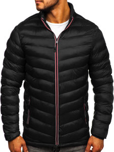 Chaqueta deportiva de invierno para hombre color negro Bolf SM71