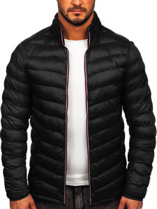 Chaqueta deportiva de invierno para hombre color negro Bolf SM71