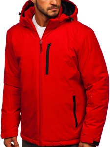 Chaqueta deportiva de invierno para hombre rojo Bolf HH011