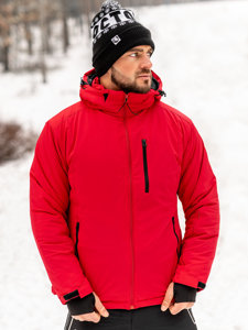 Chaqueta deportiva de invierno para hombre rojo Bolf HH011