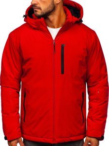 Chaqueta deportiva de invierno para hombre rojo Bolf HH011