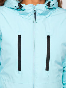 Chaqueta deportiva de invierno para mujer azul claro Bolf HH012A