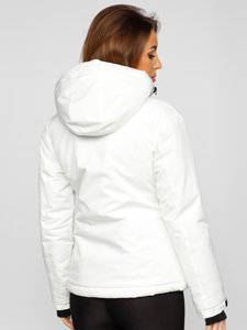 Chaqueta deportiva de invierno para mujer blanco Bolf HH012A