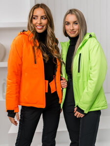 Chaqueta deportiva de invierno para mujer naranja Bolf HH012A