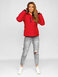 Chaqueta deportiva de invierno para mujer rojo Bolf HH012A