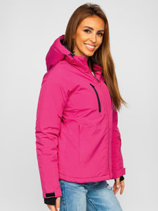 Chaqueta deportiva de invierno para mujer rosa Bolf HH012A