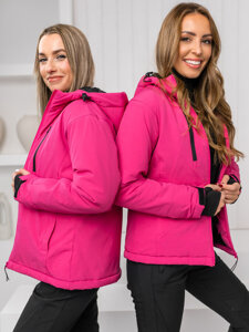 Chaqueta deportiva de invierno para mujer rosa Bolf HH012B