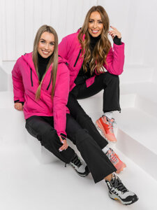 Chaqueta deportiva de invierno para mujer rosa Bolf HH012B