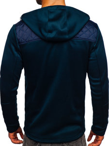 Chaqueta deportiva para hombre color azul oscuro Bolf HH014