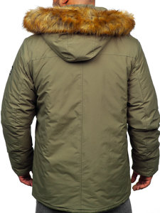 Chaqueta parka alaska de invierno para hombre caqui Bolf WX032B