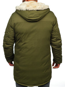 Chaqueta parka de invierno para hombre caqui Bolf 22M38