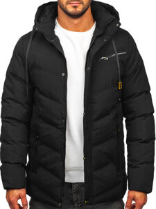 Chaqueta parka de invierno para hombre negro Bolf 5M3135