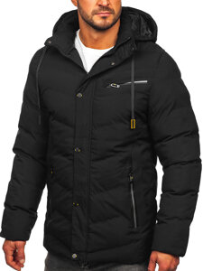 Chaqueta parka de invierno para hombre negro Bolf 5M3135