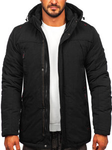 Chaqueta parka de invierno para hombre negro Bolf 5M717