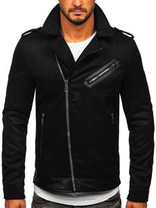 Chaqueta ramonera de entretiempo para hombre negro 79M15501