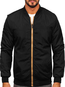 Chaqueta reversible de entretiempo bomber para hombre camel Bolf 84M3005