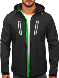 Chaqueta softshell de entretiempo para hombre grafito Bolf HSS036