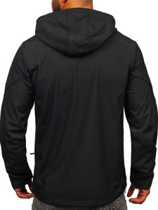 Chaqueta softshell de entretiempo para hombre grafito Bolf HSS037