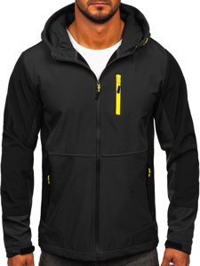 Chaqueta softshell de entretiempo para hombre grafito Bolf HSS039