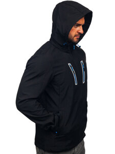 Chaqueta softshell de entretiempo para hombre negro Bolf HSS036