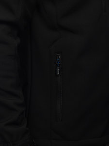 Chaqueta softshell para hombre color negro Denley WX010