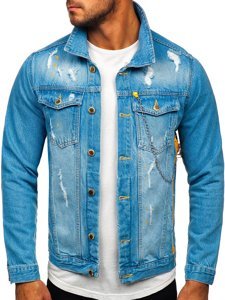 Chaqueta vaquera azul para hombre Bolf 3-4