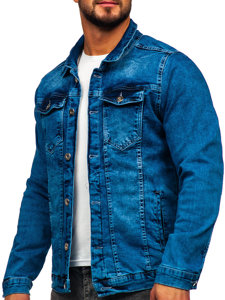 Chaqueta vaquera para hombre azul Bolf 701