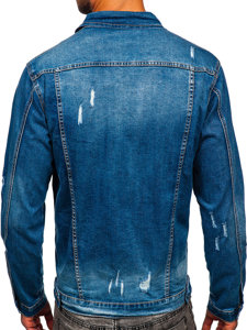 Chaqueta vaquera para hombre azul Bolf MJ500B