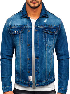 Chaqueta vaquera para hombre azul Bolf MJ504B