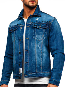 Chaqueta vaquera para hombre azul Bolf MJ504B