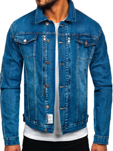 Chaqueta vaquera para hombre azul Bolf MJ508B