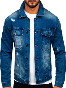 Chaqueta vaquera para hombre azul claro Bolf MJ506B