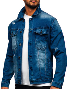 Chaqueta vaquera para hombre azul claro Bolf MJ506B