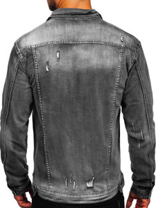 Chaqueta vaquera para hombre gris Bolf MJ500G