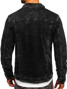 Chaqueta vaquera para hombre negro Bolf RC31160W1