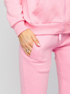 Conjunto de chándal de dos piezas para mujer rosa Bolf 0003